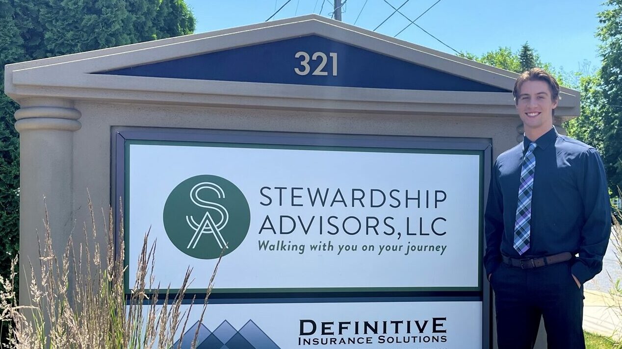 Stewardship advisors office sign.