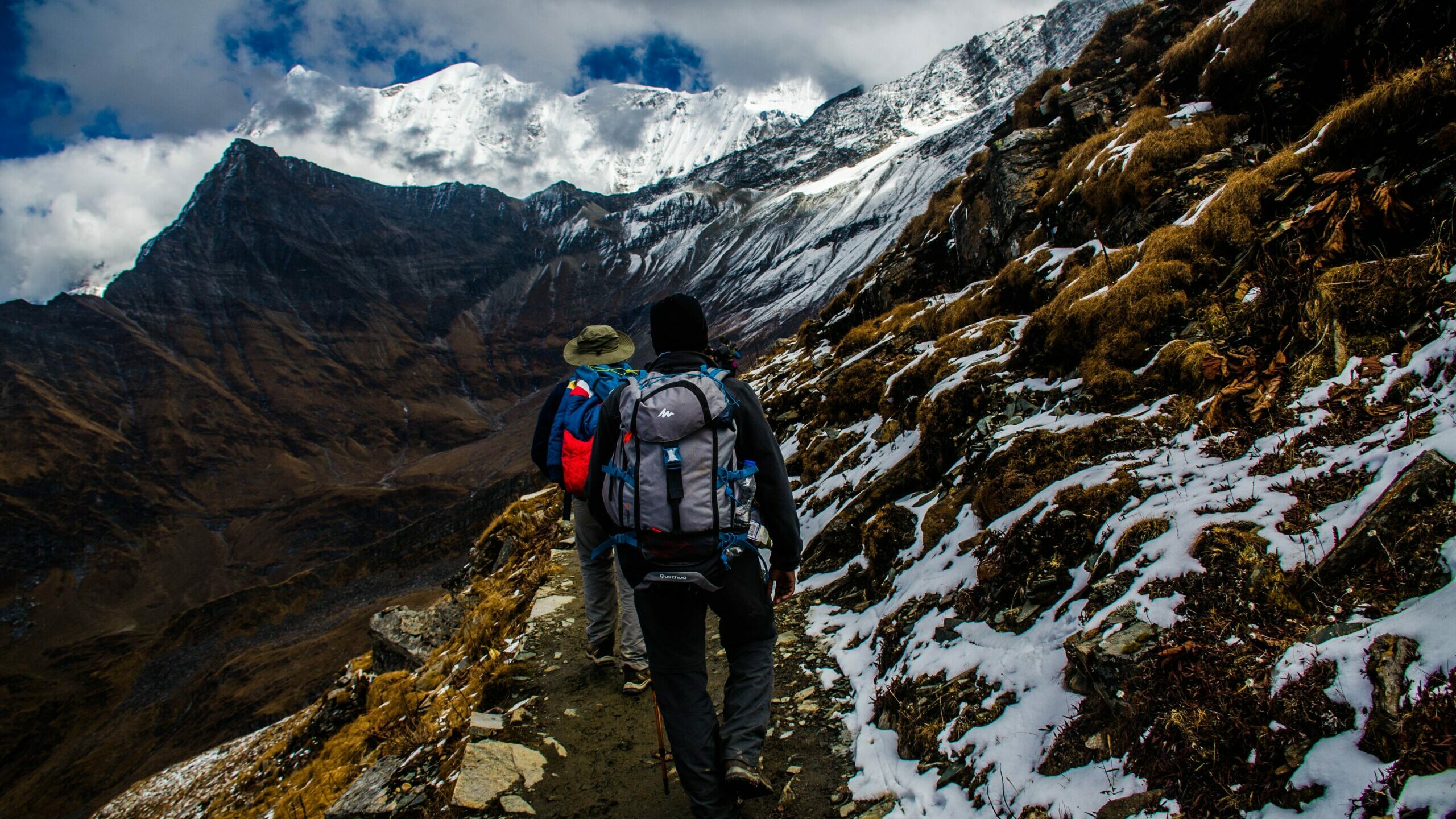 Scaling a mountain